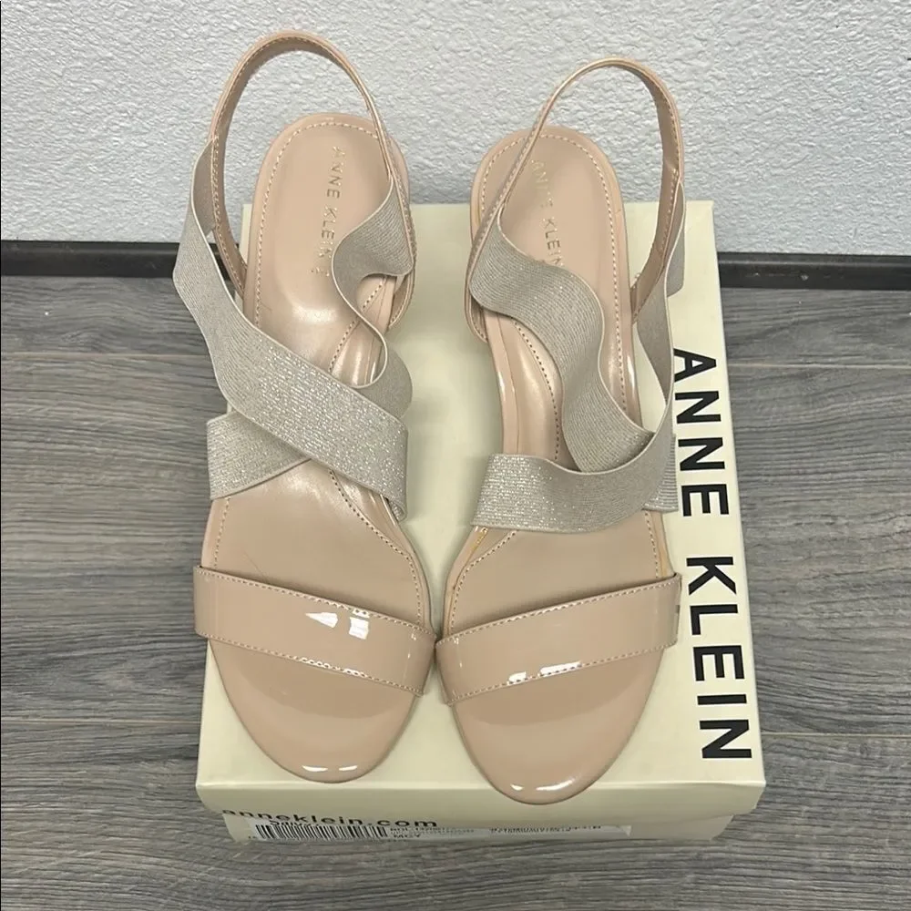 Anne Klein Women's Ryles Block Heel Dress Sandals